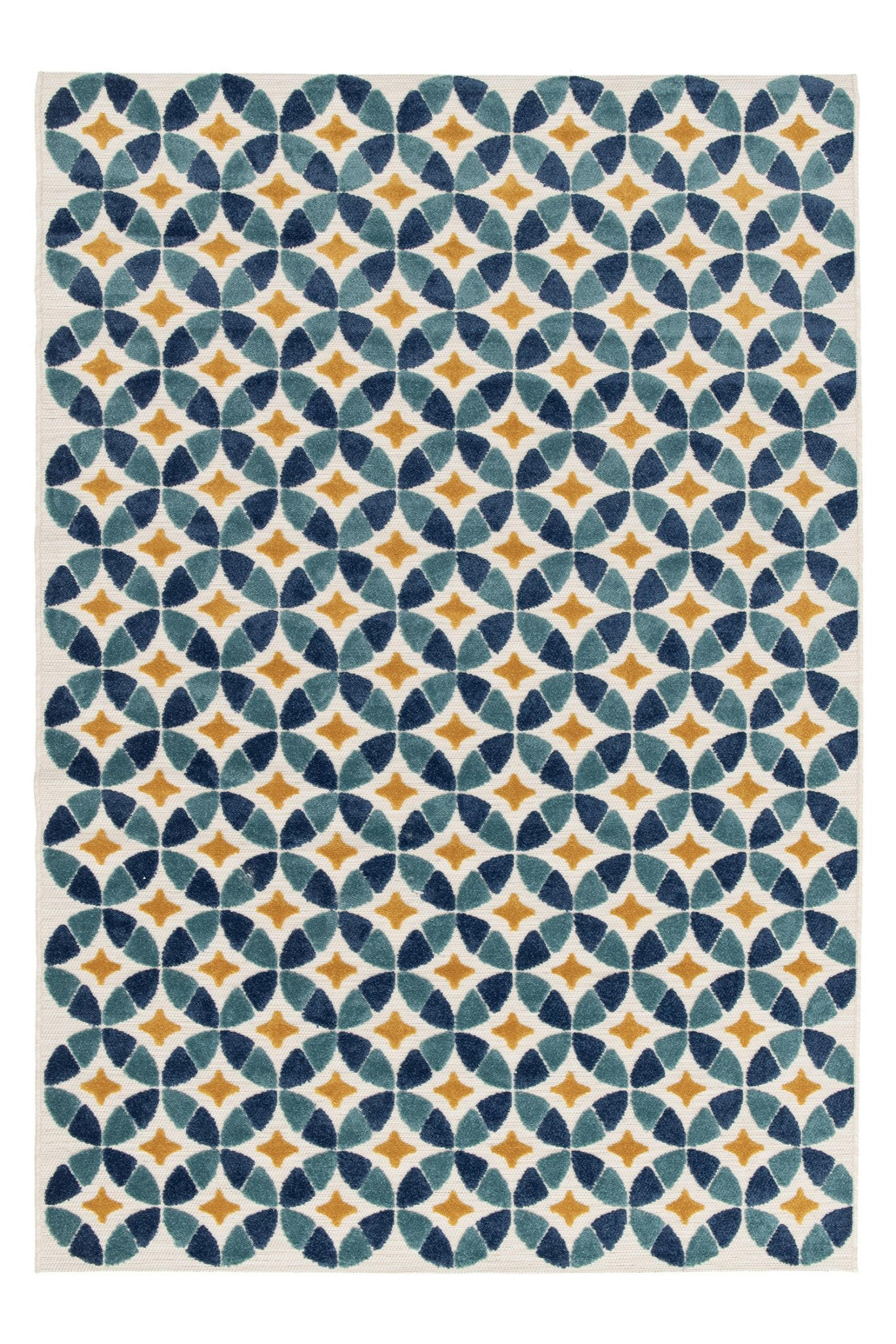 TEPPICH für Innen und Außen blau - Blau, Textil (160/230cm) - AFK Living