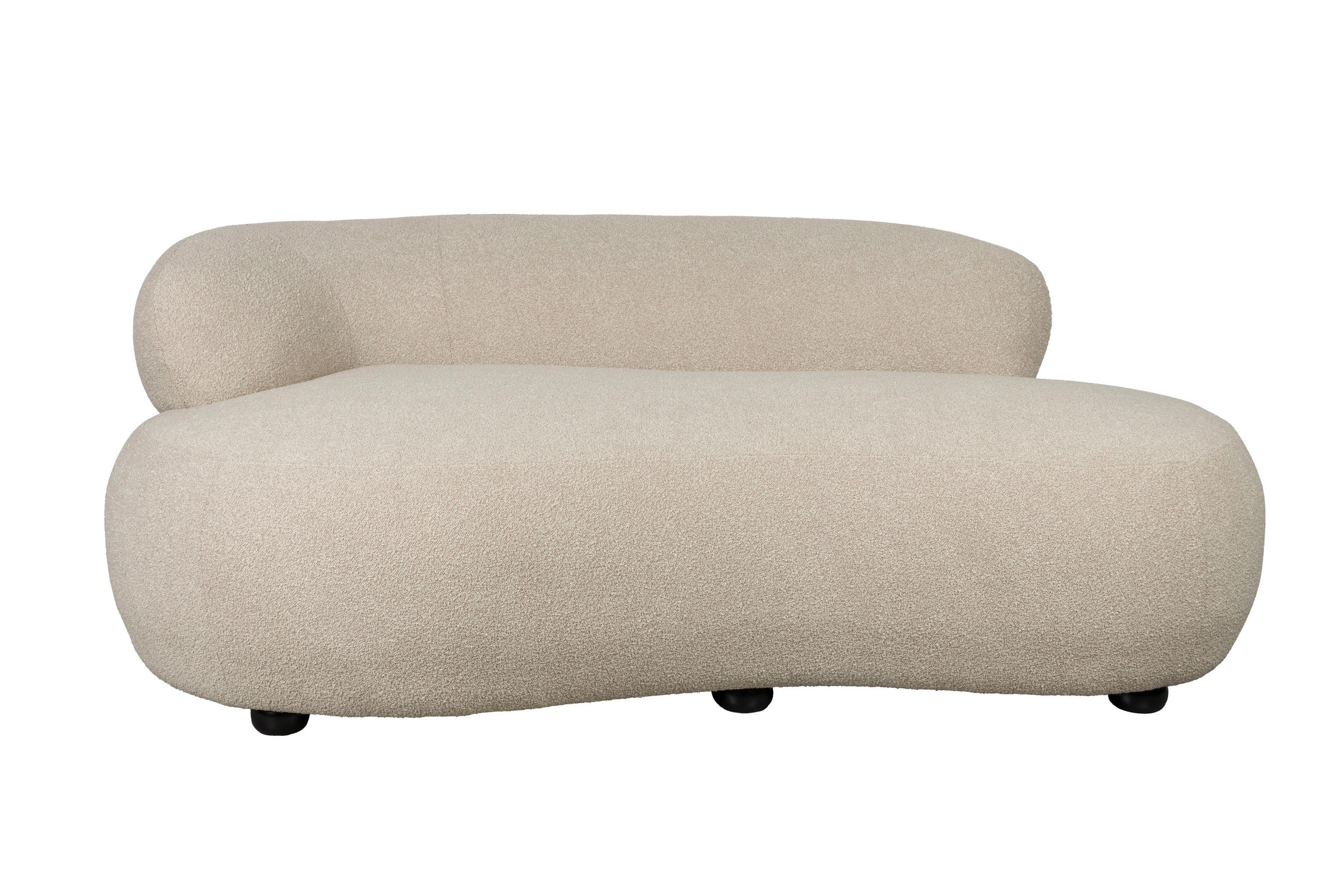 SITZBANK Noxx - Beige - 115/185/73 cm - Beige, Textil (185/73/115cm)