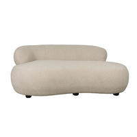 SITZBANK Noxx - Beige - 115/185/73 cm - Beige, Textil (185/73/115cm)