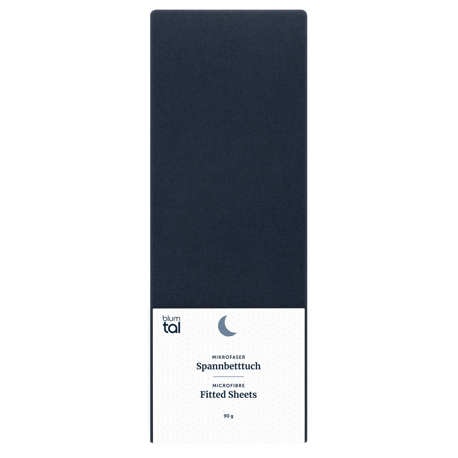 SPANNBETTLAKEN 120/190/30 cm Dunkelblau - Dunkelblau, Textil (120/190cm) - Blumtal