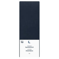 SPANNBETTLAKEN 120/190/30 cm Dunkelblau - Dunkelblau, Textil (120/190cm) - Blumtal