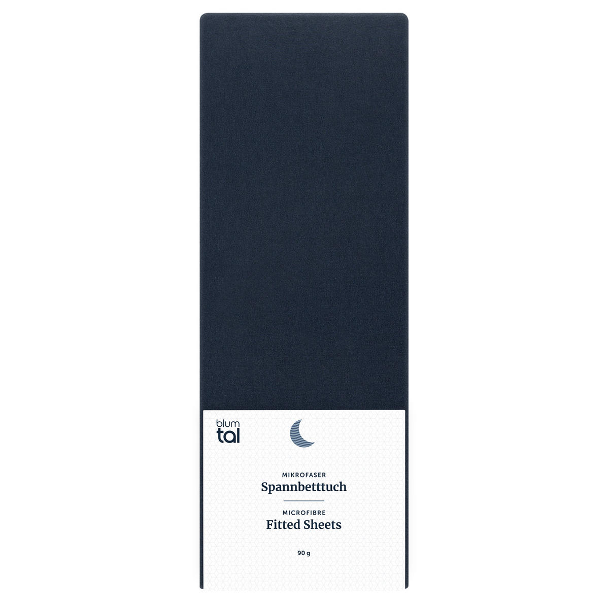 SPANNBETTLAKEN 120/190/30 cm Dunkelblau - Dunkelblau, Textil (120/190cm) - Blumtal