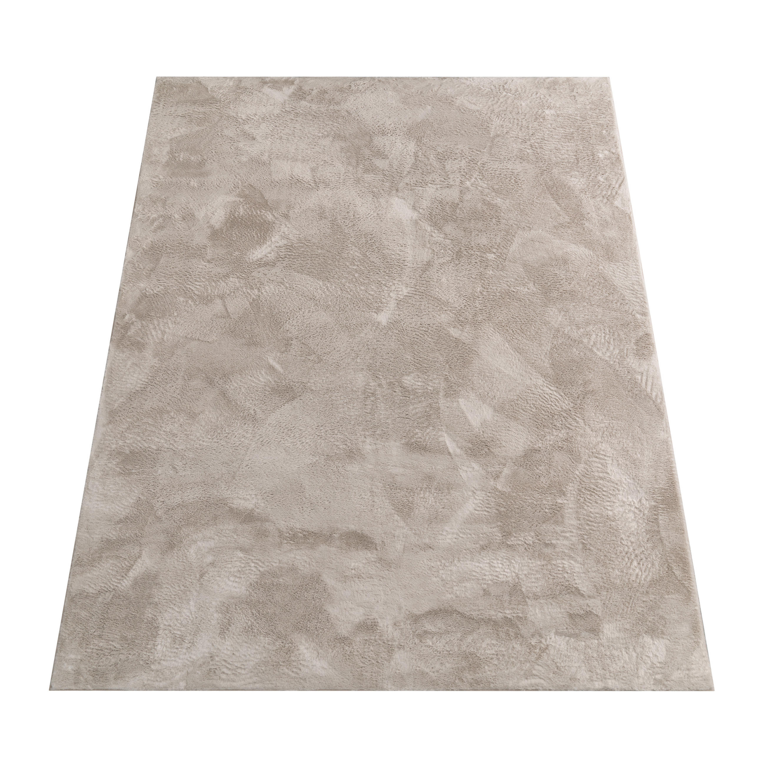 Paco Home Hochflorteppich Beige 240x340 cm