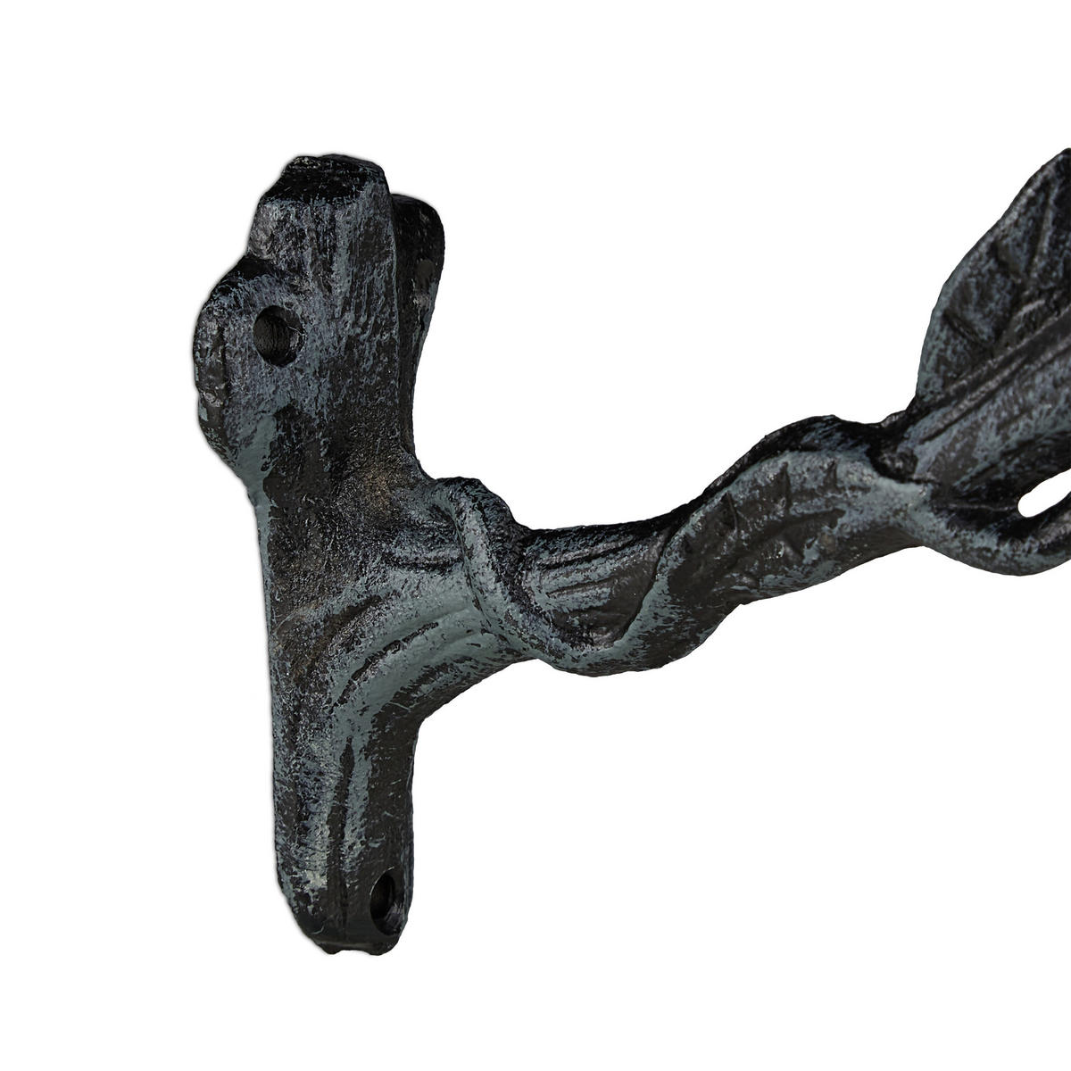 VOGELTRÄNKE - Dunkelgrün/Schwarz, Metall (17/21/22cm) - Relaxdays