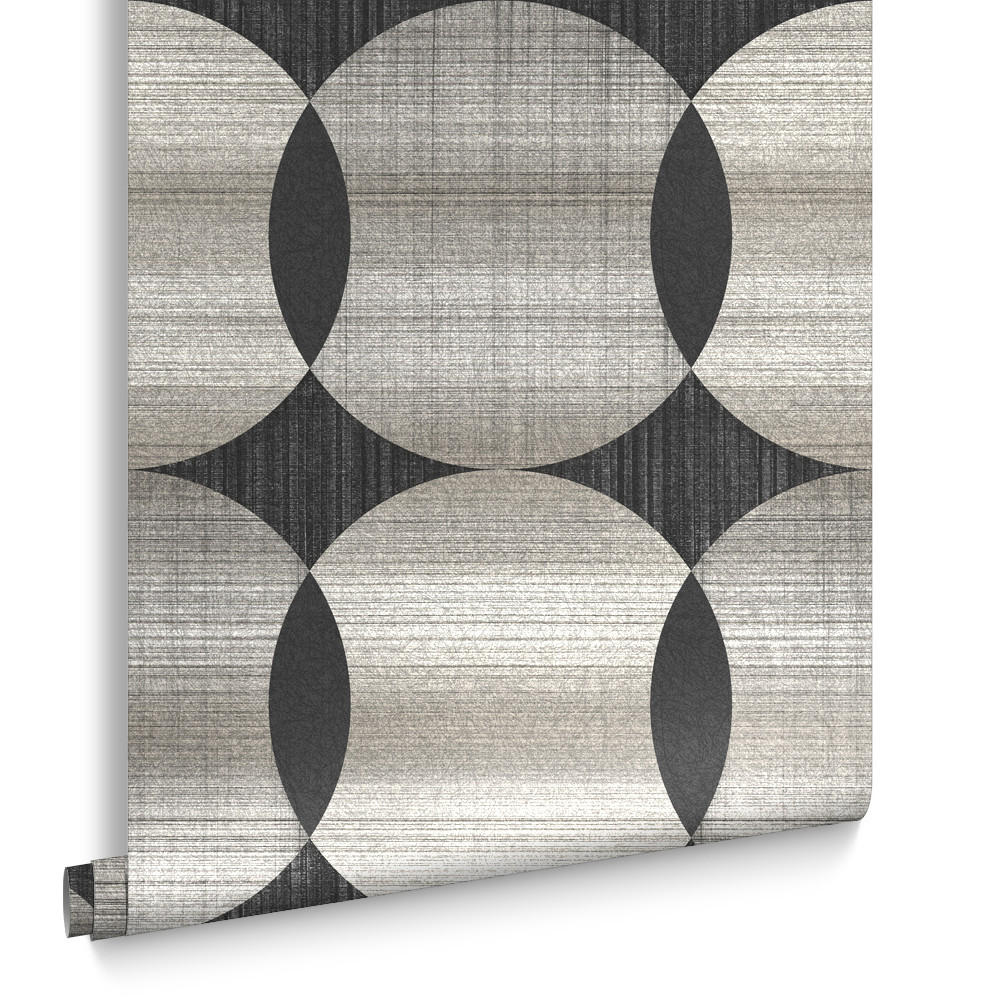 VLIESTAPETE - Tramonto Natural - Grau, Papier/Kunststoff (52/1005cm) - Graham & Brown