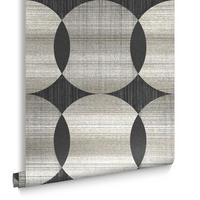 VLIESTAPETE - Tramonto Natural - Grau, Papier/Kunststoff (52/1005cm) - Graham & Brown