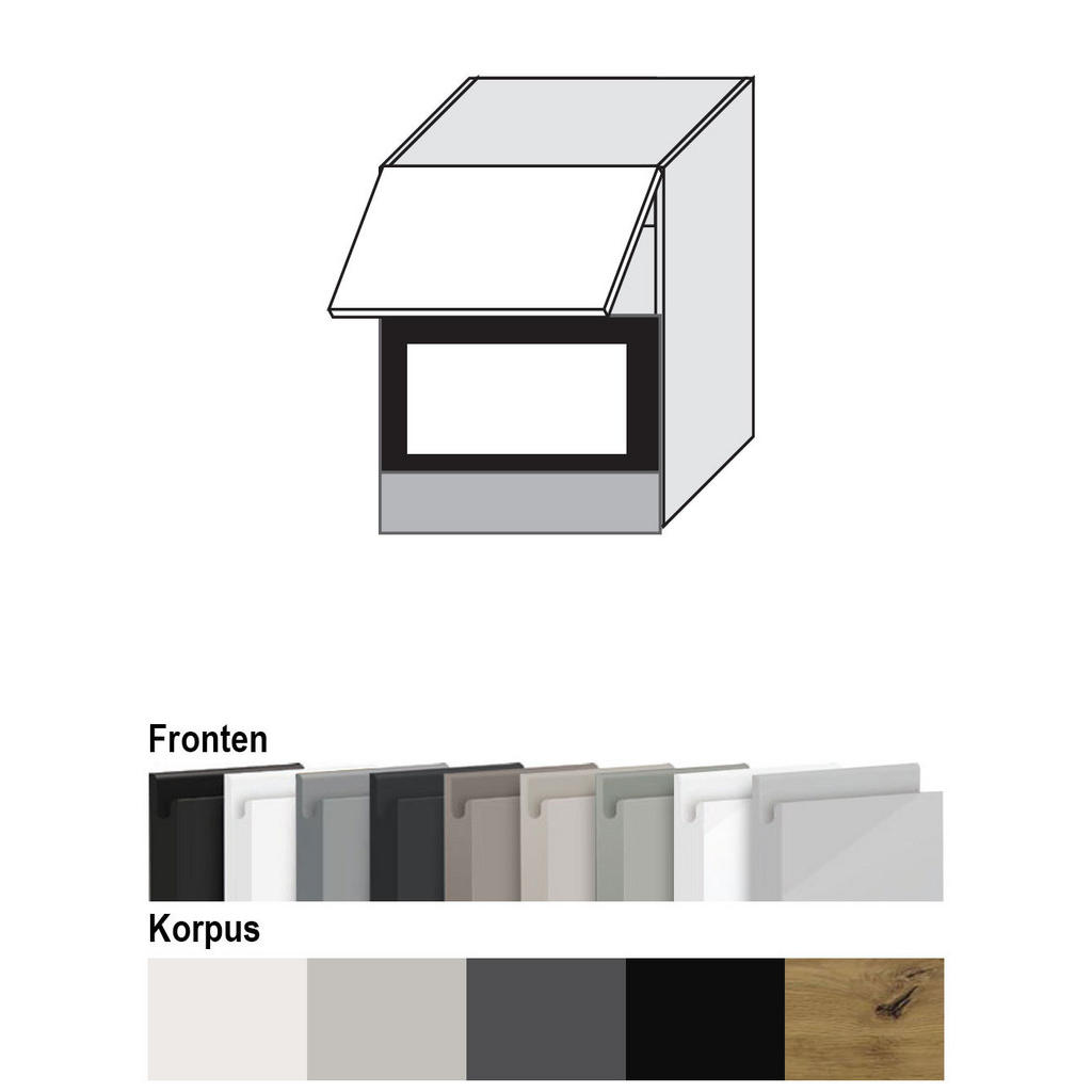 Thumbnail - Feldmann-Wohnen Mikrowellenumbauschrank, Weiß, Weiß, Holz, 60x72x32.5 cm, Küchen, Küchenmöbel, Küchenschränke, Geräteumb...