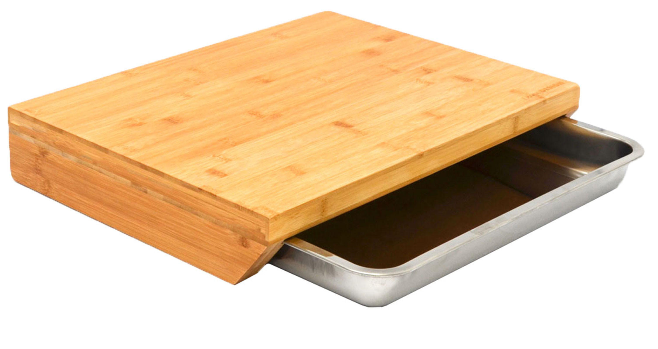 XL-SCHNEIDEBRETT 37/49/8 cm, Bambus - Braun, Holz (37/49cm) - Dunedesign