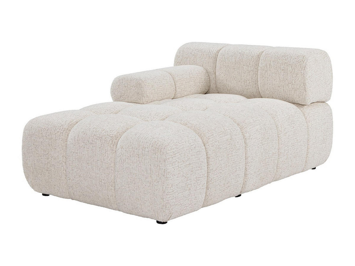 RECAMIERE ohne Schlaffunktion - 1 Person - stoff - beige Facivil - Beige, Textil (94/70/156cm) - Vente-Unique