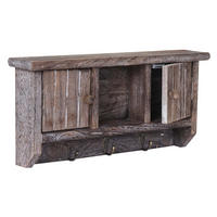SCHLÜSSELBRETT Braun - Braun, Holz (40/19/8cm) - MCW