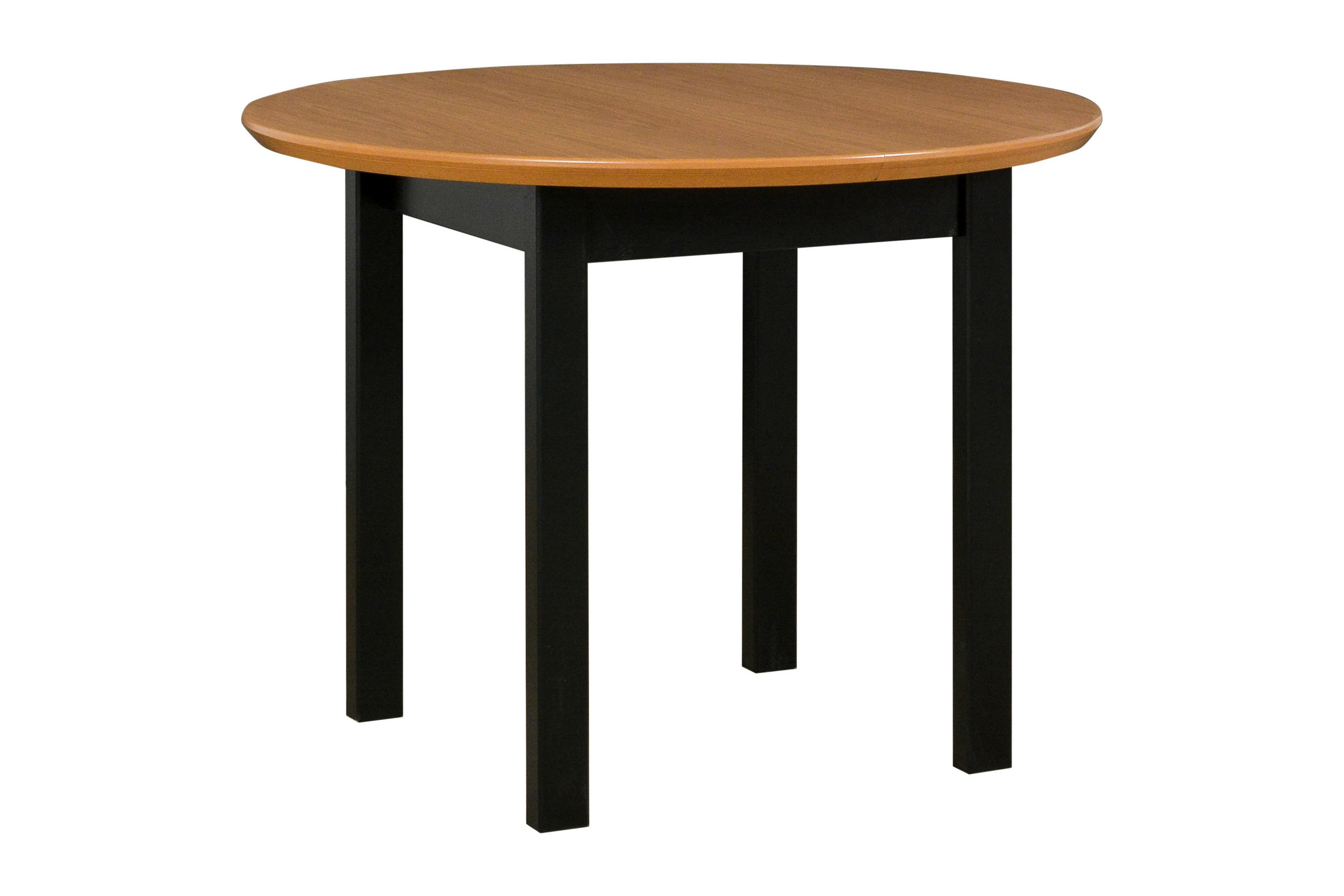 ESSTISCH Poli 1, 100-130 cm, eiche - Wildeiche, Holz (130/100/76cm) - Leaf Design