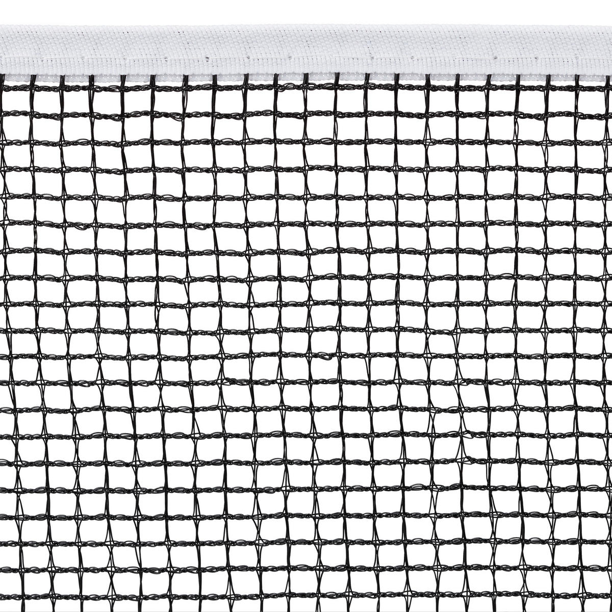TISCHTENNISNETZ - Schwarz, Kunststoff (183/5cm) - Relaxdays