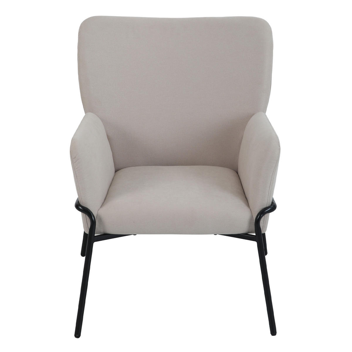 LOUNGESESSEL FREIA Stoff Beige - Beige, Textil (66/92/64cm) - SVITA