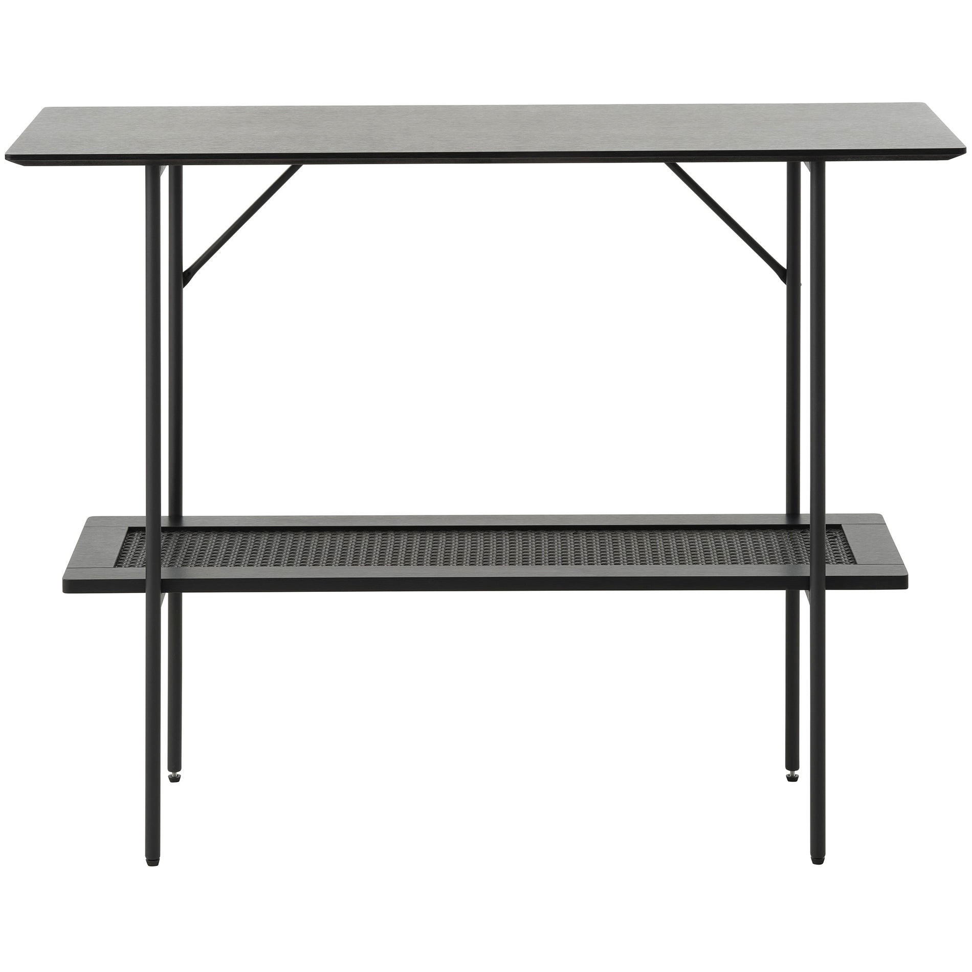 Selsey TOALETNÝ stolík Mogest, čierny dub, 100 cm