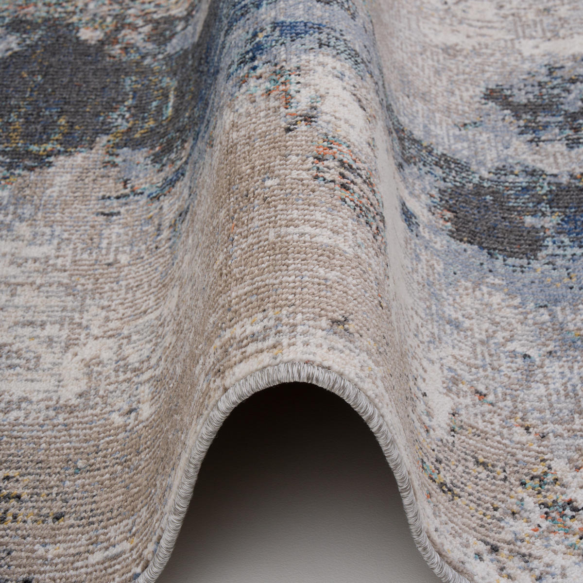 INDOOR OUTDOOR TEPPICH LAGOS VINTAGE - Blau, Textil (160/230cm) - Pergamon