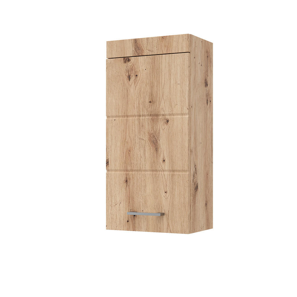 BADSCHRANK Luna Eiche Wotan 37 x 77 cm - Eiche Wotan, Holzwerkstoff (37/77/24.6cm) - Vicco