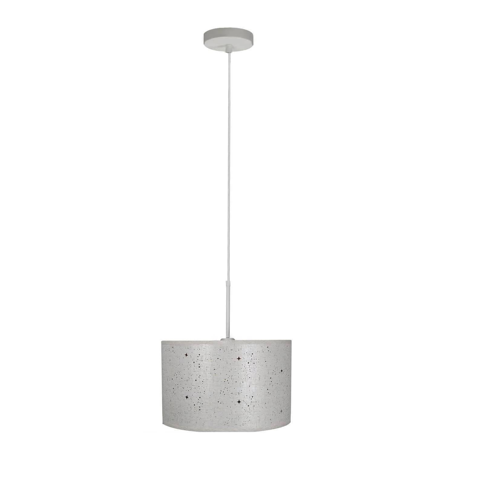 HÄNGELEUCHTE Reinheit 38/38/107 cm - Weiß, Metall (38/38/107cm) - Nettlife
