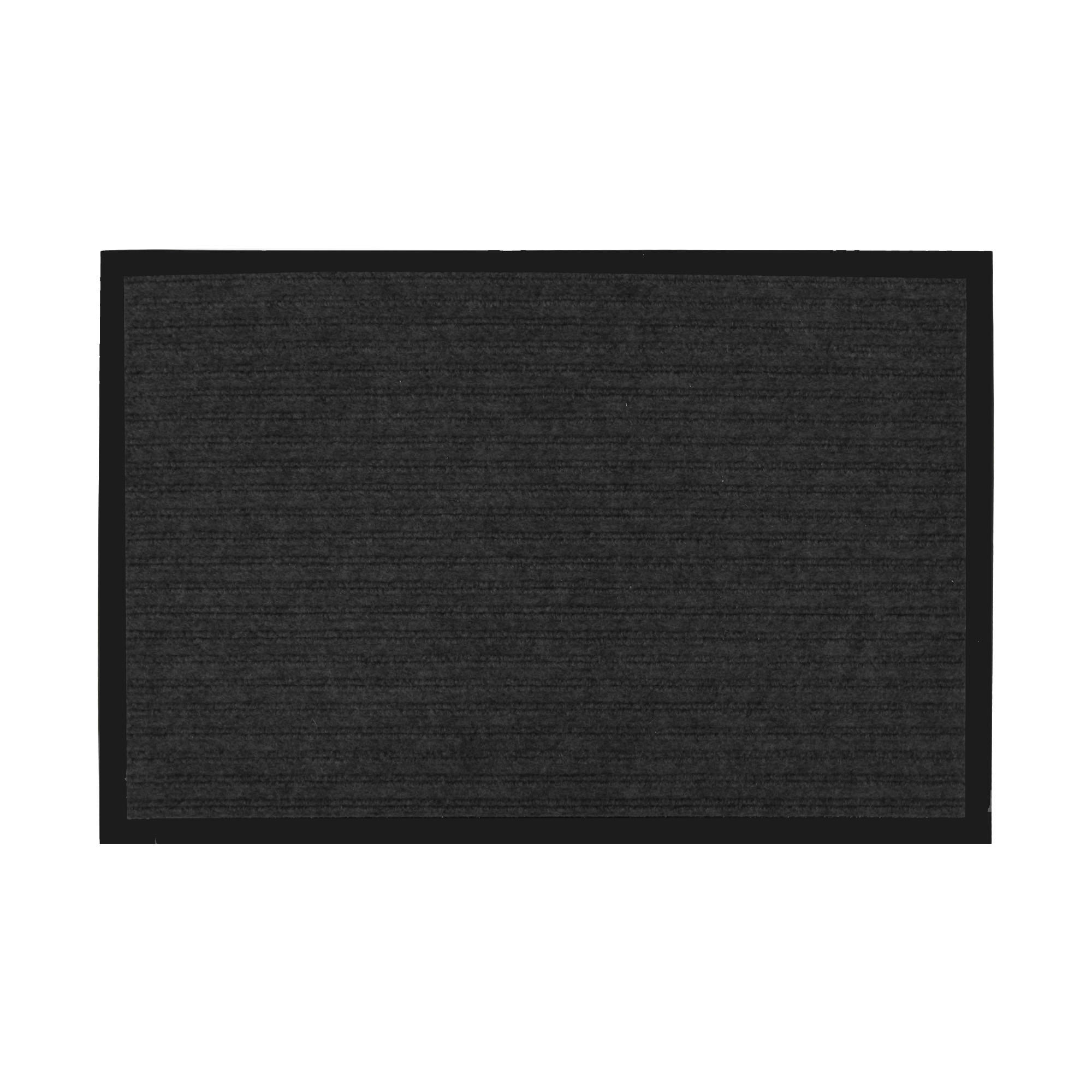 FUSSMATTE Schmutzfangmatte Schwarz 60x40cm - Schwarz, Textil (40/60cm) - Bestlivings