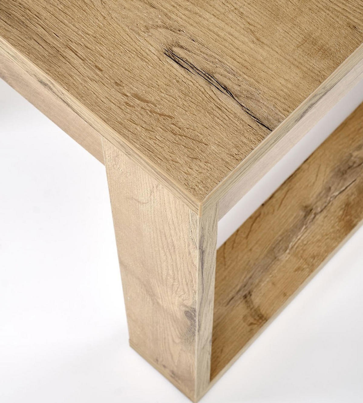 COUCHTISCH Nea Eiche Wotan 60 / 60 / 52cm - Eichefarben, Holz/Holzwerkstoff (60/60/52cm) - Feldmann-Wohnen