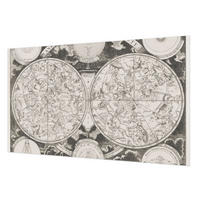 FOTOTAPETE 416x254 cm - Sternenkarte - Schwarz, Textil (416/254cm) - Wallfluent