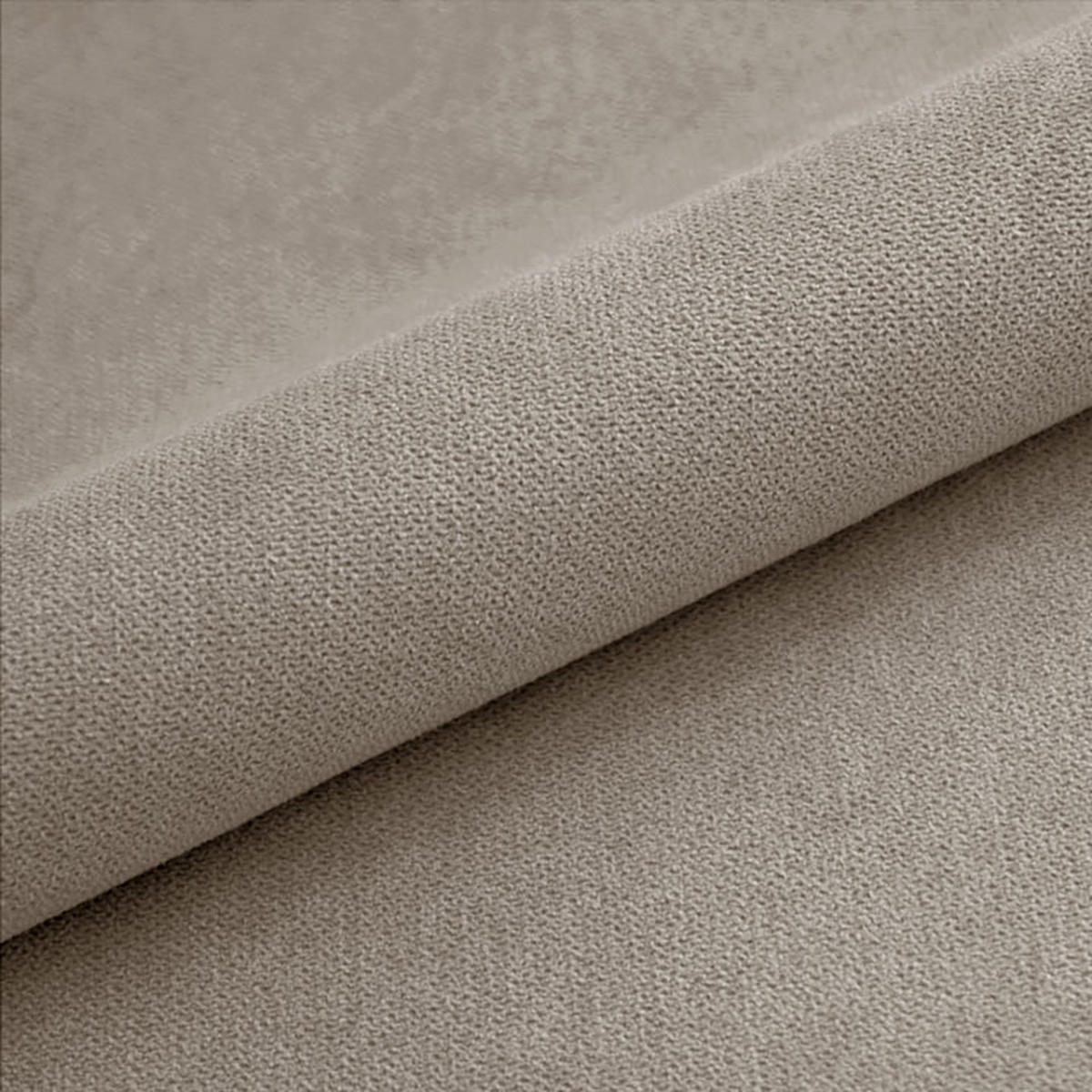 POLSTERBETT Arco 140/200 cm Graubraun im Asti Stoff - Beige/Schwarz, Holz/Holzwerkstoff (140/200cm) - AltaBeds
