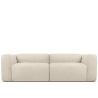 2,5-SITZER SOFA BUFFO, Hellbeige - Beige, Holz/Holzwerkstoff (250/73/96cm) - KONSIMO®