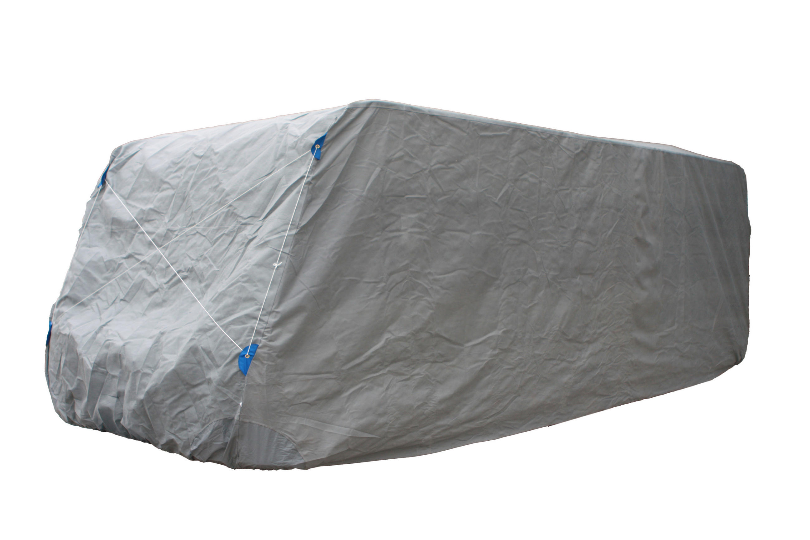 Deluke Wohnwagen-Schutzhülle Grau 610x220x250 cm