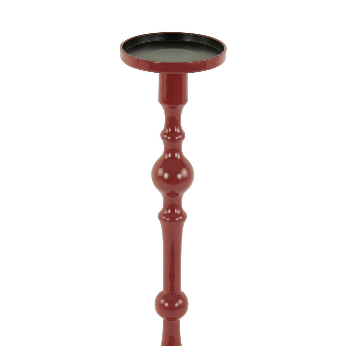 KERZENLEUCHTER Sheva Rot 11/11/54 cm - Rot, Metall (11/54/11cm) - Light & Living