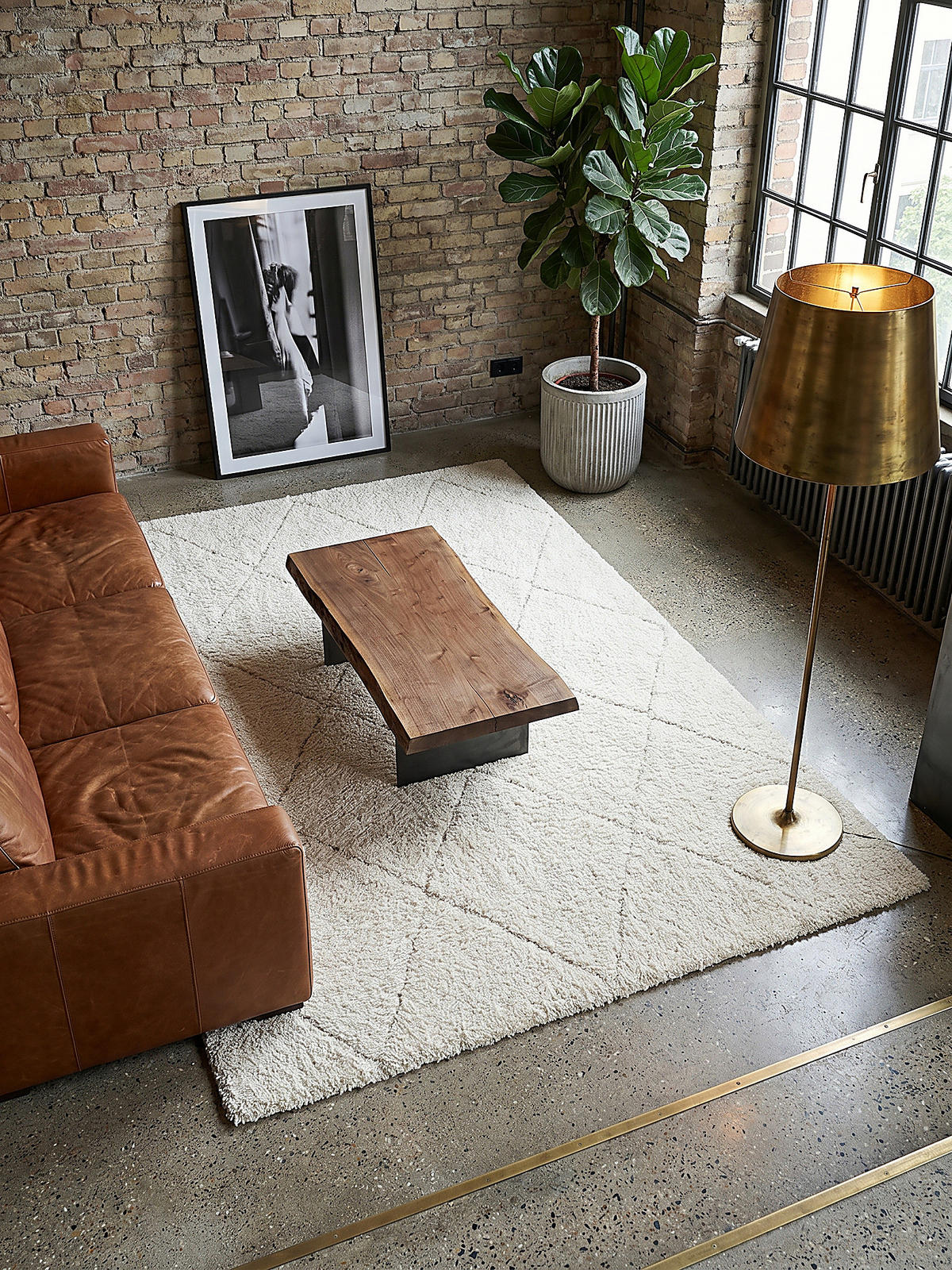 HOCHFLORTEPPICH Berber ATRIO Polypropylen Creme 160 x 230 cm - Beige, Textil (160/230cm) - KADIMA DESIGN
