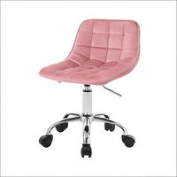 BÜROSTUHL Rosa 43/50/67,5 cm - Pink, Metall (43/67.5/43cm) - PANGIVO