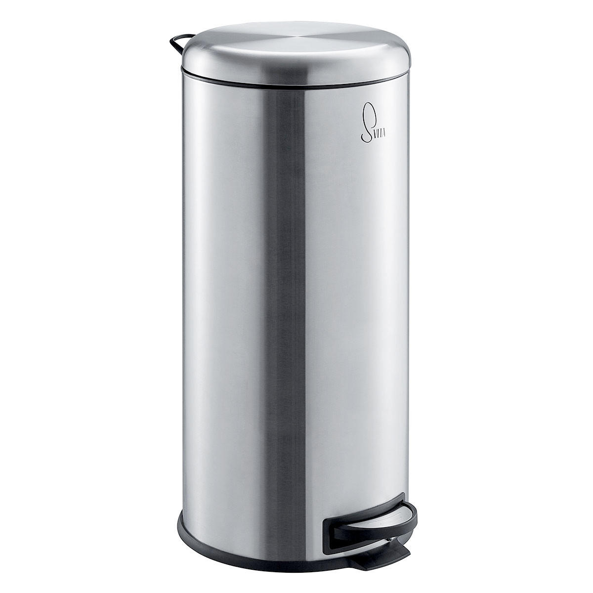 MÜLLEIMER T30 - Silberfarben, Metall (31/64/31cm) - SVITA