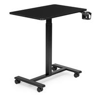 SCHREIBTISCH MILO Schwarz - Schwarz, Holzwerkstoff (48/70/71.5cm) - Mat-Haus