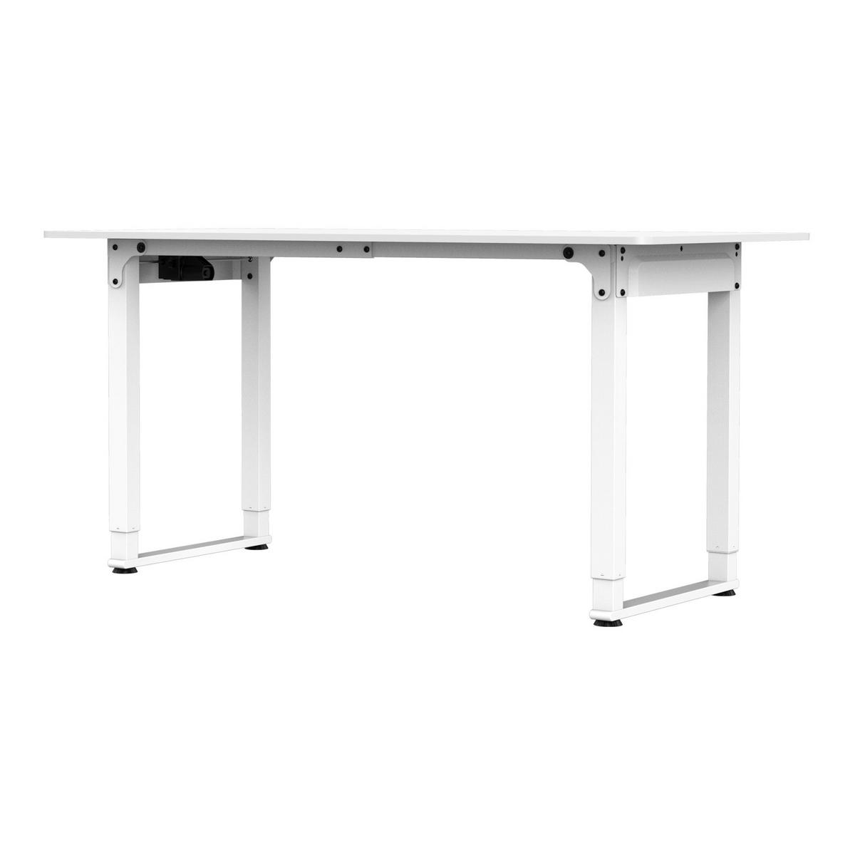 SCHREIBTISCH Kirkkonummi - Weiß, Holzwerkstoff/Metall (160/75/72cm) - pro.tec