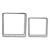WANDREGAL Reja 35/15/35 cm - Schwarz, Metall (15/35/35cm) - Present Time
