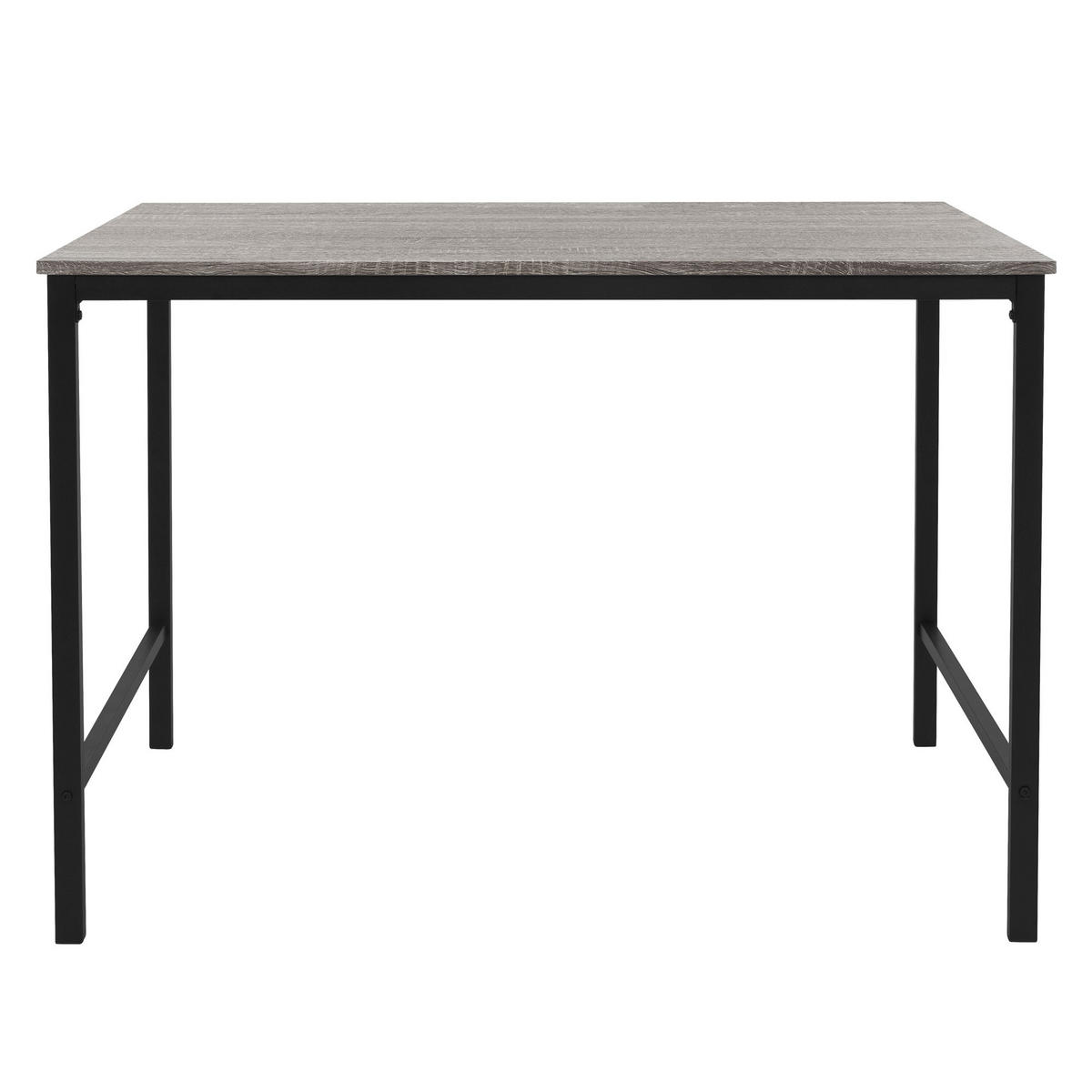 ESSTISCH Set 3-teilig - Grau, Holzwerkstoff (107/75/67cm) - ML-DESIGN