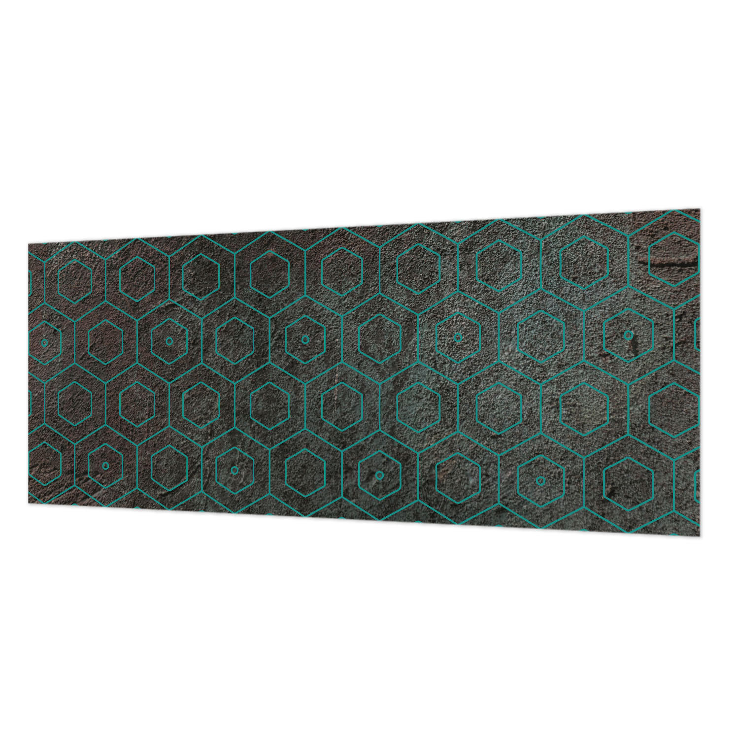 FOTOTAPETE 250x104 cm - Geometrisches Muster - Braun, Textil (250/104cm) - Wallfluent