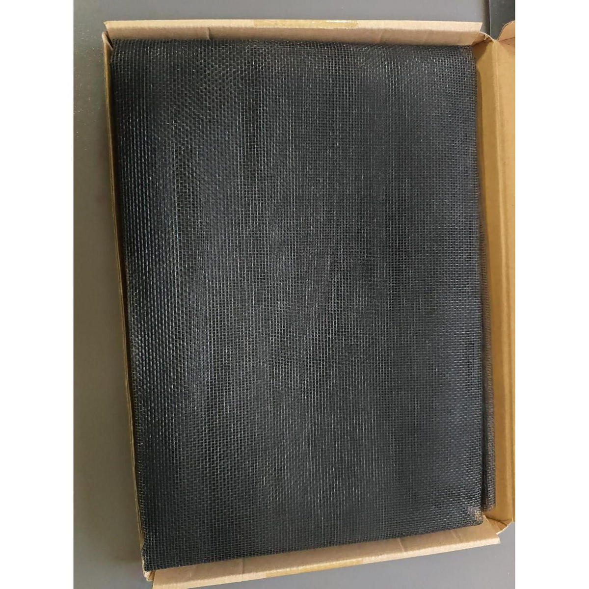 FLIEGENGITTER Meterware aus Fiberglas-Gewebe, schneidbar, schwarz - Schwarz, Kunststoff (32/2.5/23cm)