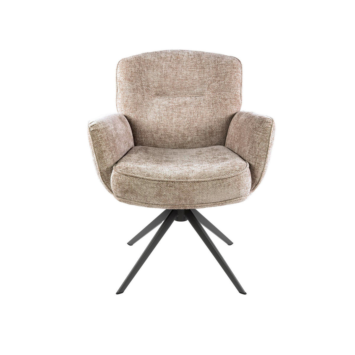 ESSZIMMERST√ÚHLE Beige 67/69/87 cm - Sandfarben, Textil (69/87/67cm) - Hoyz Collection