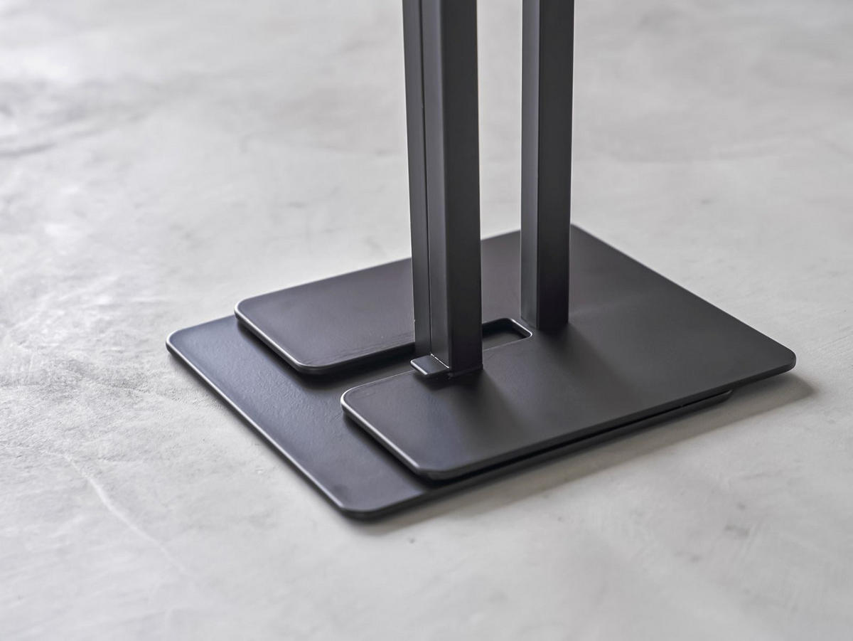 TROCKEN-KLEIDER-STÄNDER Tower schwarz 175/160/25 cm - Schwarz, Metall (175/160/25cm) - Yamazaki