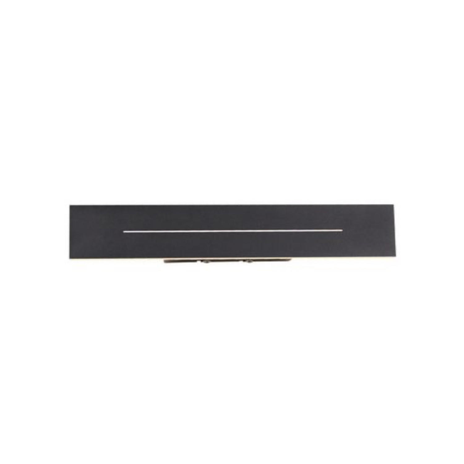 LED-WANDLEUCHTE Radiance 5/4/30 cm - Schwarz, Metall (4/30/5cm) - ZMH