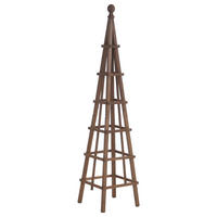 MREŽE Tmavě hnědá - tmavě hnědá, dřevo (33/148/33cm) - MCW