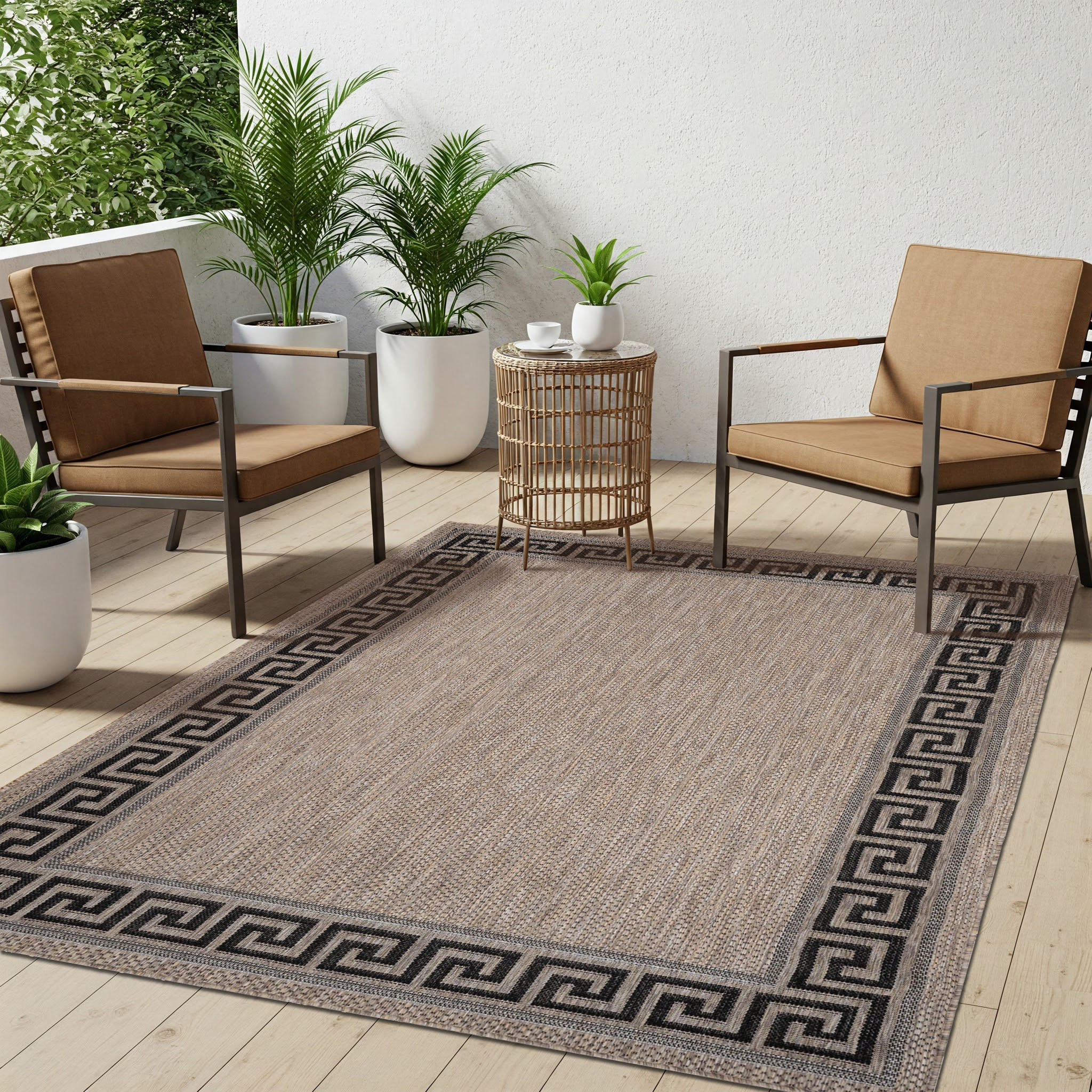 TEPPICH MELISSA Braun 160/230 cm - Braun, Kunststoff (160/230cm) - Tapiso