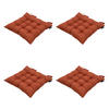 SITZKISSEN Basic 46/46 cm 4er-Set - Rot, Textil (46/5/46cm) - Madison