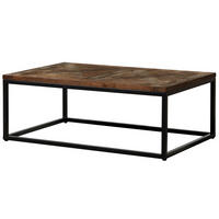 COUCHTISCH Akazie 110x70x40 walnuss lackiert LOUNGE COLLECTION #05 - Dunkelbraun, Holz (110/70/40cm) - Massivmoebel24