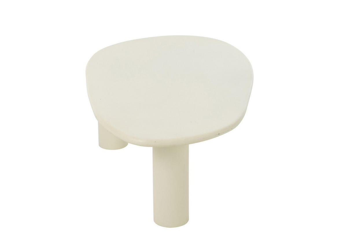 COUCHTISCH BALI - Holz - Weiß - Weiß, Holz (108/59/33cm) - J-Line