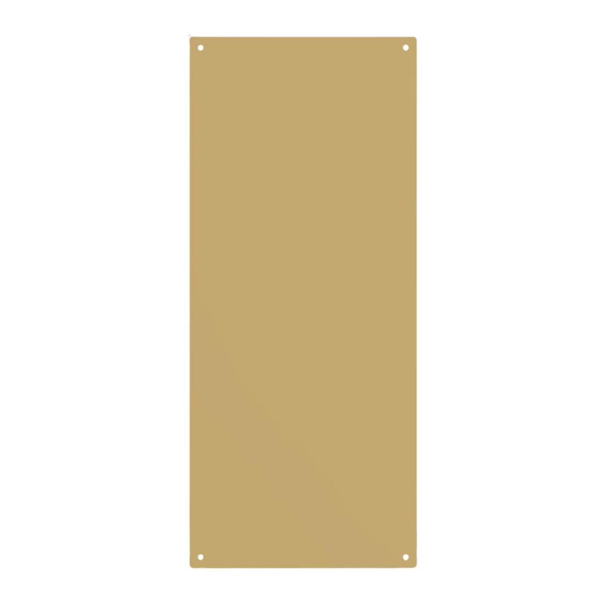 MAGNETTAFEL mit Zwei Befestigungsmöglichkeiten Goldfarben 70x30 cm - Goldfarben, Metall (70/30/0.7cm) - ANWICAR