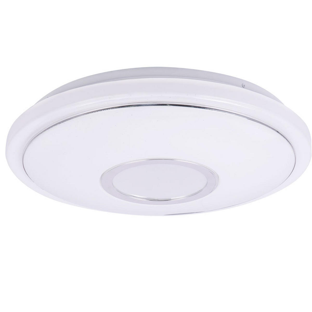 LED DECKENLEUCHTE CONNOR Acryl Weiß - Weiß, Metall (40/40/8cm) - Globo Lighting