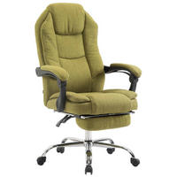 BÜROSTUHL Castan, Stoff Grün - Grün, Textil/Metall (67/124/64cm) - TPFLiving