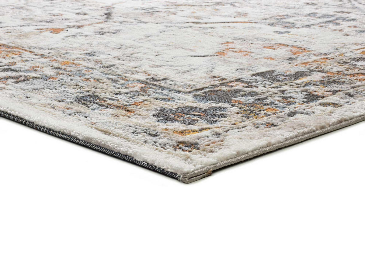 VINTAGE-TEPPICH Gepuderten Farben Springs 115/170 cm - Pastellblau/Beige, Textil (115/170cm) - Atticgo