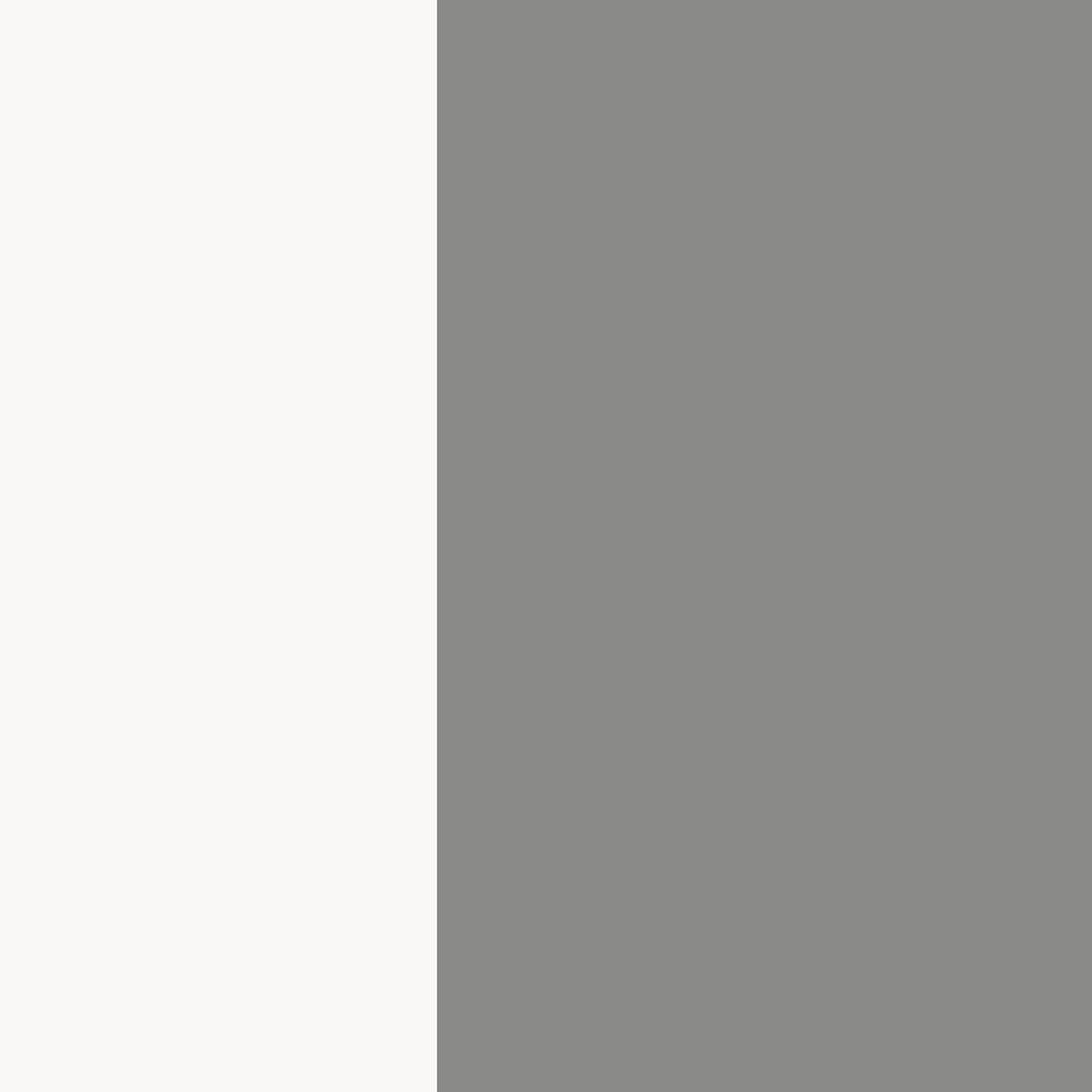 ECKHÄNGESCHRANK Oslo W10/60 Weiß / Dust Grey Matt 60 / 60 / 72cm - Weiß/Grau, Holz/Holzwerkstoff (60/72/60cm) - Feldmann-Wohnen